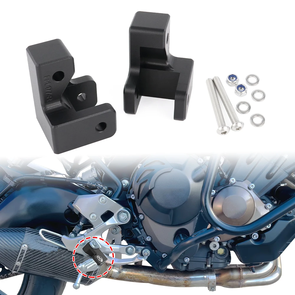 

Fit For Honda CBR600RR 2007-2022 2023 2024 2025 Motorcycle Aluminum Rider Foot Pegs Footrests Front Footpeg Lowering Brackets