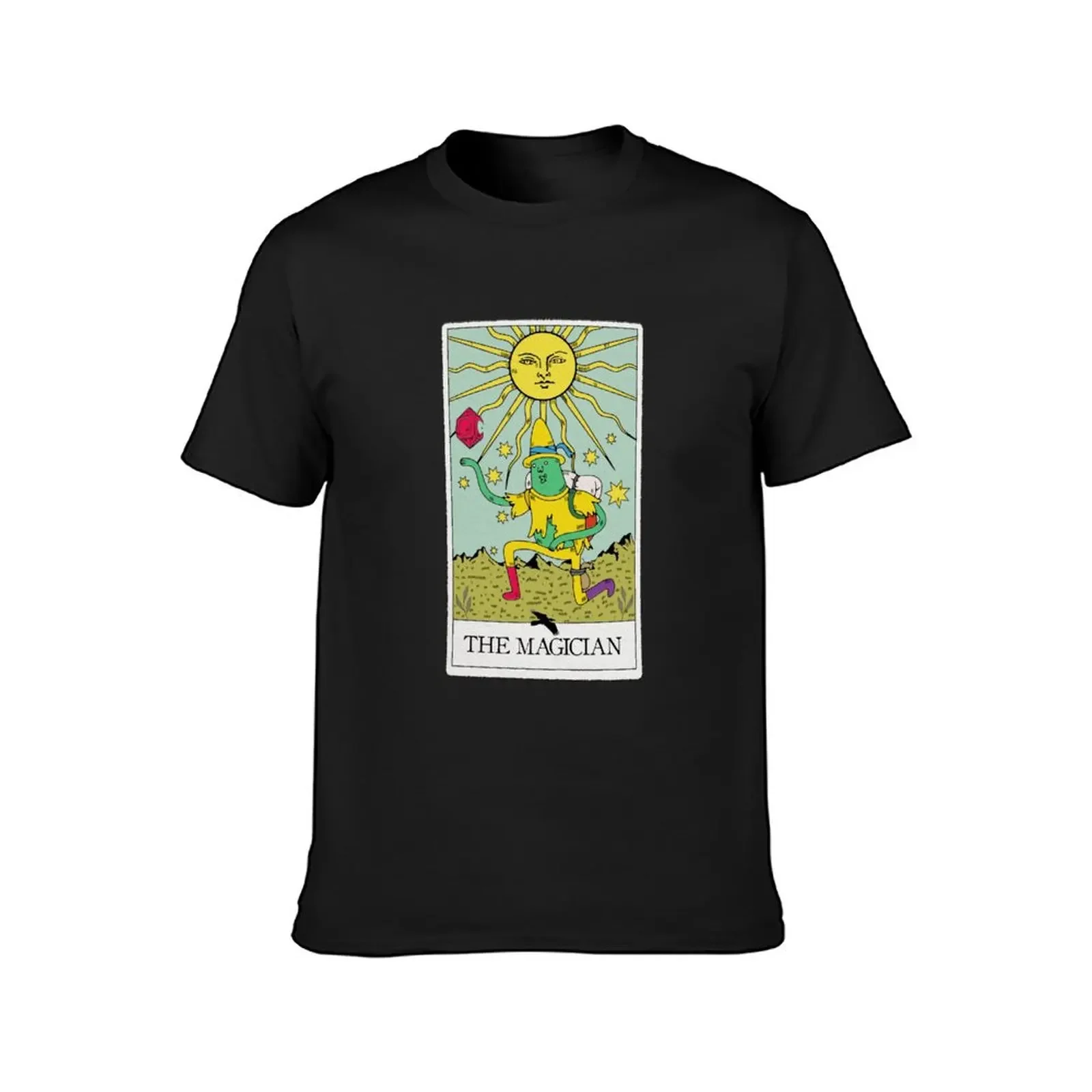 Magic Man Tarot Card - The Magician T-Shirt vintage clothes sports fans kawaii clothes Men's clothing