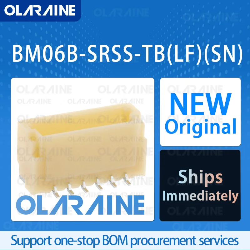 

20/50/100Pcs BM06B-SRSS-TB(LF)(SN) 100% brand new and original IC chip Connector headers and wire housings 6 Position