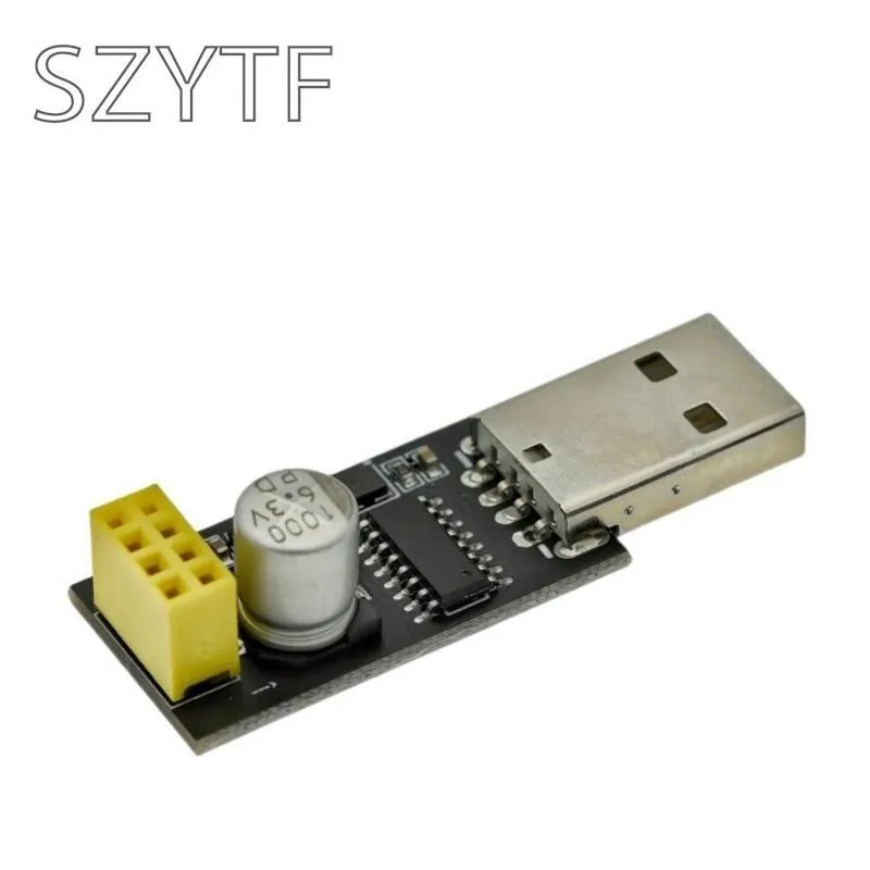 USB to ESP8266 WIFI Module ESP-01 ESP-01S Adapter Board Computer Phone WIFI Wireless Communication Microcontroller Development