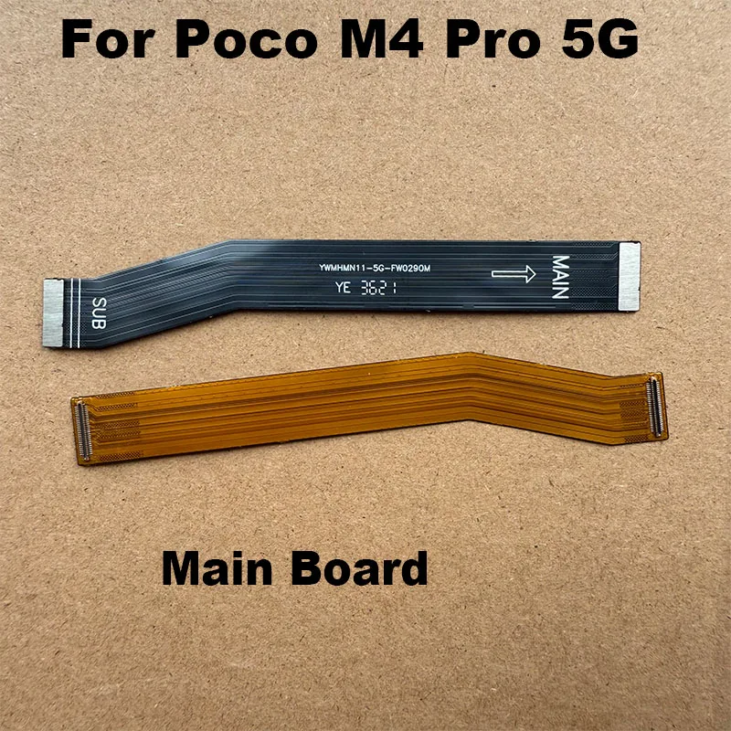 For Xiaomi Poco M4 Pro 5G USB Charging Port Dock Board Main Motherboard Flex Cable Repair Parts Fast Charger With IC