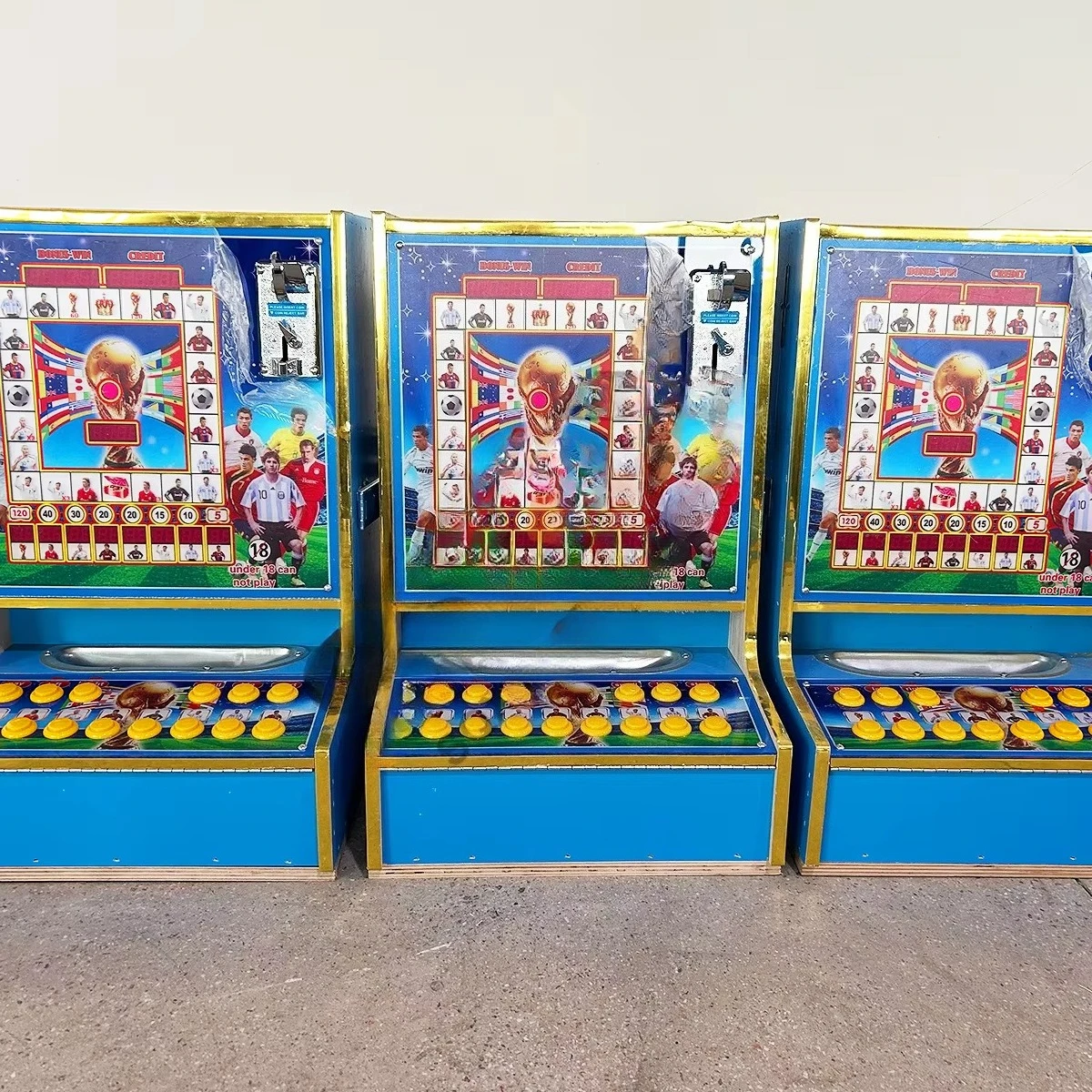 for Best-selling Arcade Coin-Sold Mario Game Machine Vending Machine Wood, Coin Receivers for Sale