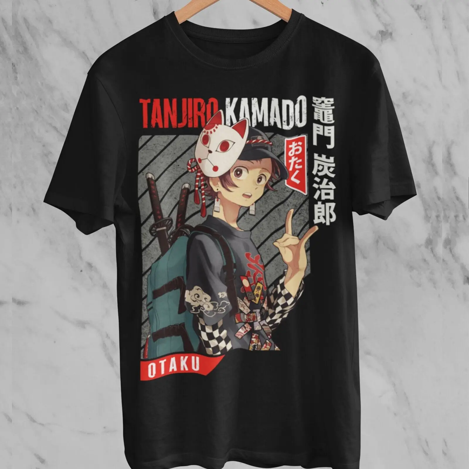 

Demon Slayer, Tanjiro Kamado, Манга, Аниме, Искусство, Новая футболка унисекс