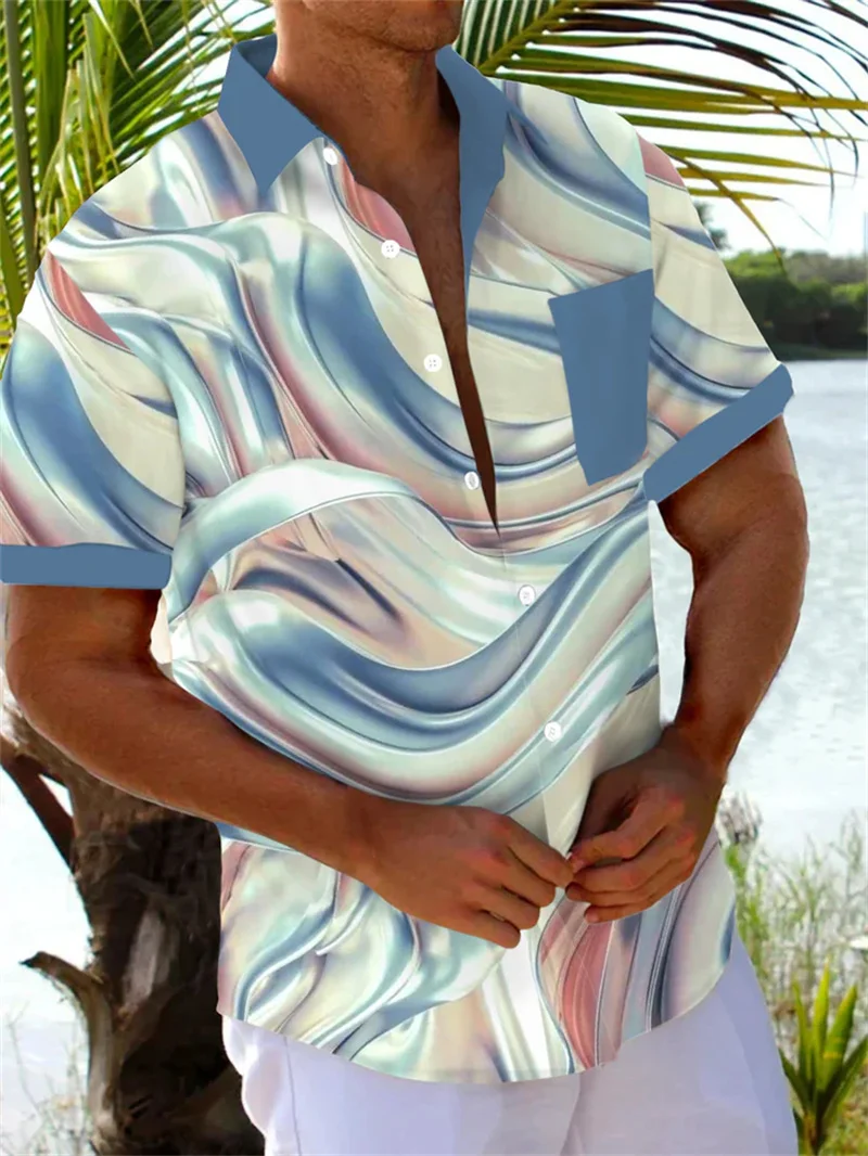 

Mushroom Forest Shirt Plant Pattern 3D Printing Men's Short sleeved Shirt Harajuku Y2k Top 2025