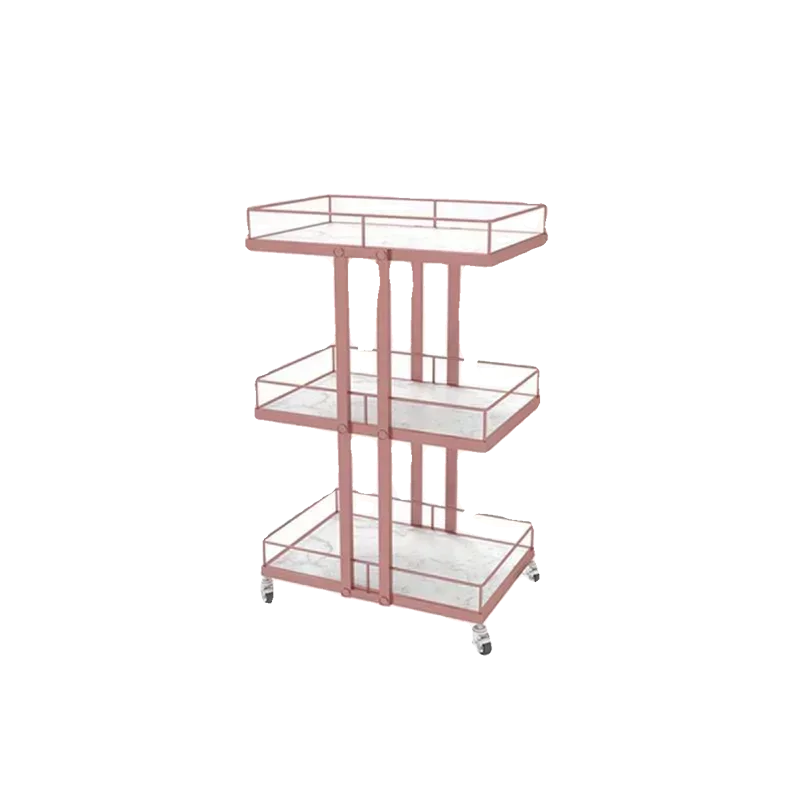 Japanese Style Nail Salon Trolley Multifunctional Storable Originality Trolley Barber Shop Modern Furniture Skjuta En Vagn HBSC