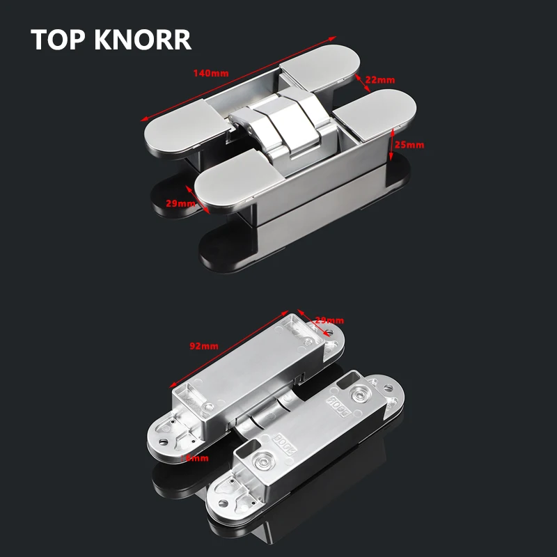 Invisible Door Hinges, Hidden Door Hinges, Hidden Adjustable Cross Wooden Door Outward Opening Hidden Door Hinges