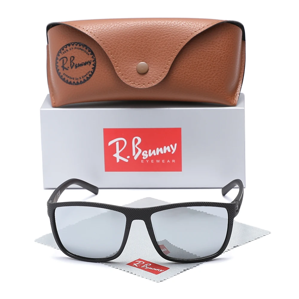

RBsunny прямоугольные солнцезащитные очки, повседневные очки, солнцезащитные очки, мужские очки UV400, легкие спортивные очки на открытом воздухе