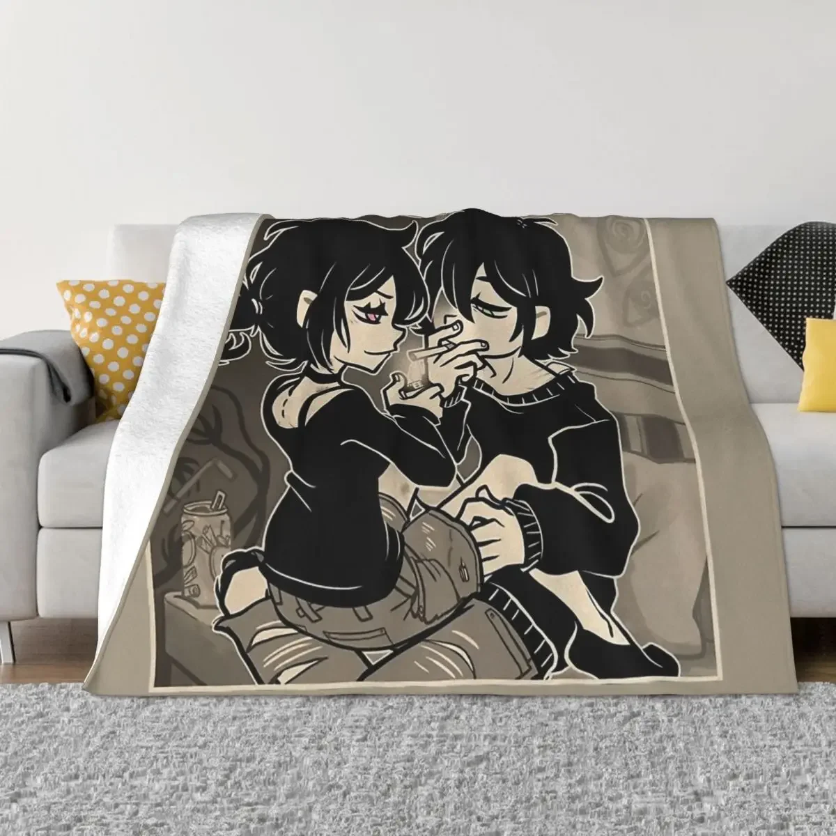 تابوت بطانية هايلي ، أشلي وماري الفانيلا ، رمي دافئ خمر ، غطاء كرسي ، أريكة ، الربيع والخريف