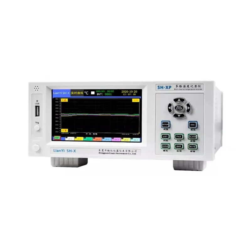 SRK Color Touch Screen Multi-channel Industrial Digital Thermocouple Temperature Logger Tester 8-64 Channel Temperature Logger