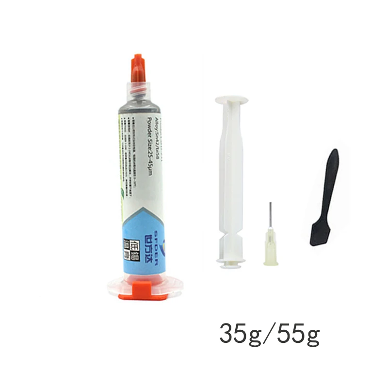 Solder Paste Lead-Free 30/55g Low Medium High Temperature Melting Point Flux For Soldering BGA Repair PCB LED SMT SMD