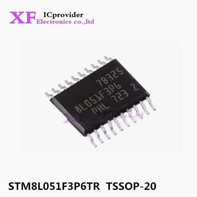 5-10Pcs STM8L051F3P6TR STM8L051F3P6 STM8L051 TSSOP20