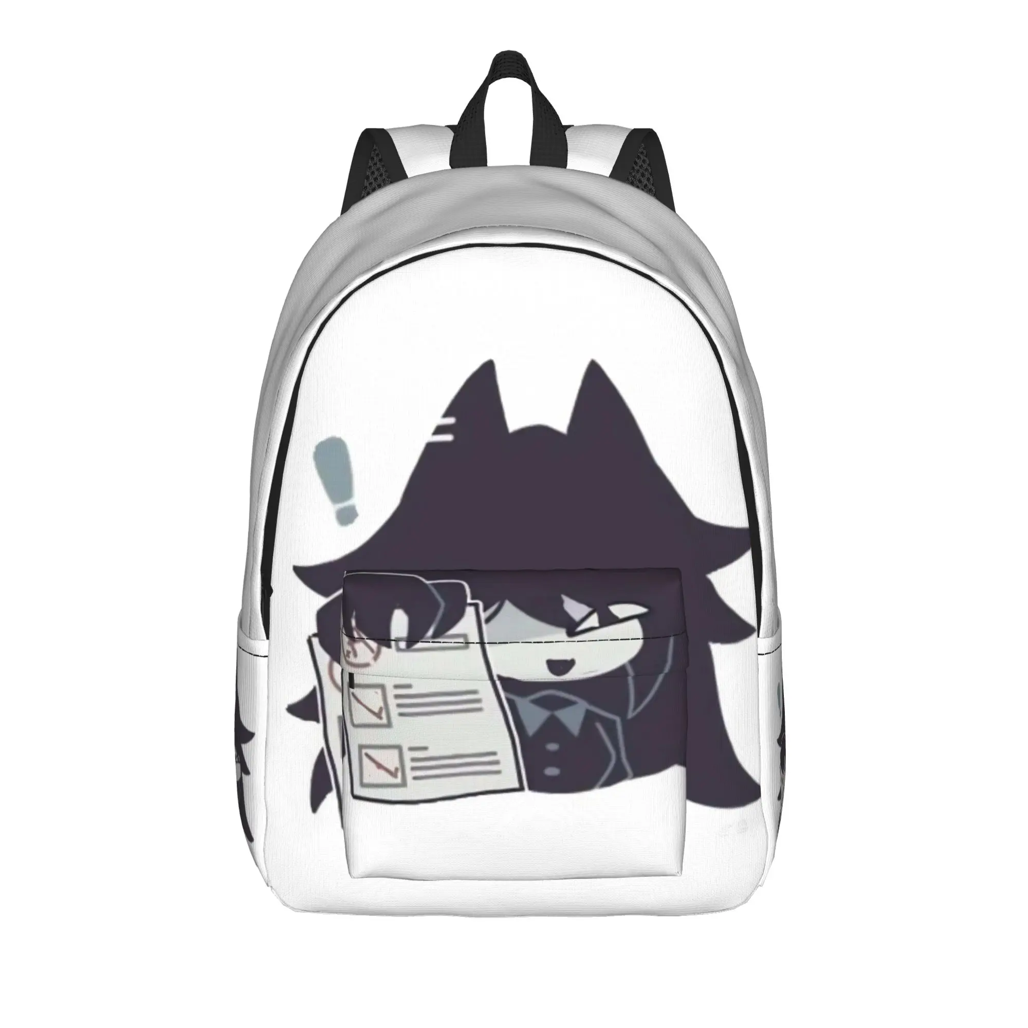 Fundamental Paper Education Miss Circle Backpack for Men Women Cool Student Hiking Travel Daypack FPE Laptop Canvas Bags Durable