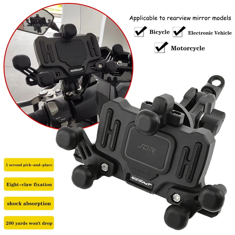 

Новый навигационный кронштейн 450MT для CFMOTO MOTO CF 450MT 450 MT MT450, держатель для мобильного телефона на руль мотоцикла, GPS-подставка, кронштейн