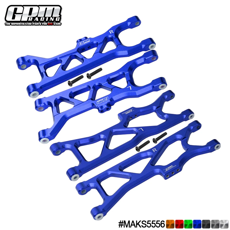 GPM Alloy Front & Rear Lower Arms For ARRMA 1/10 Kraton 4S  Spektrum RTR-ARA102690