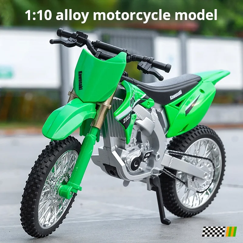

Масштаб 1:10, гоночный супермотоцикл Kawasaki, литой под давлением сплав, имитационная модель Duke, детский игрушечный автомобиль, сбор съемный детский день рождения