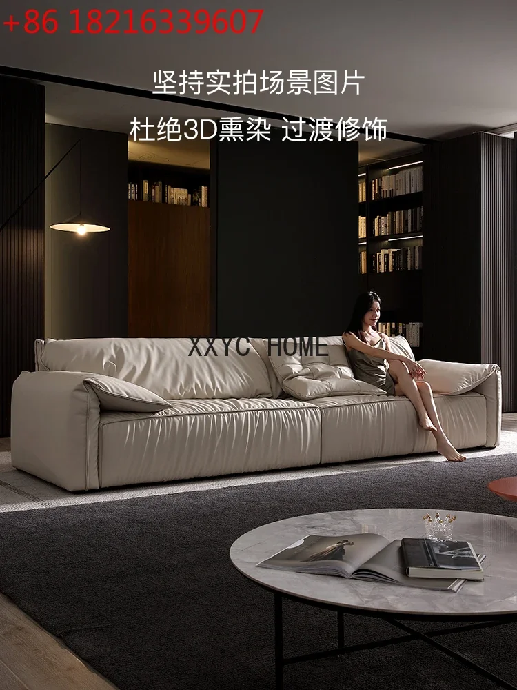 Sofa Sailing Living Room Silicone Leather Sofa