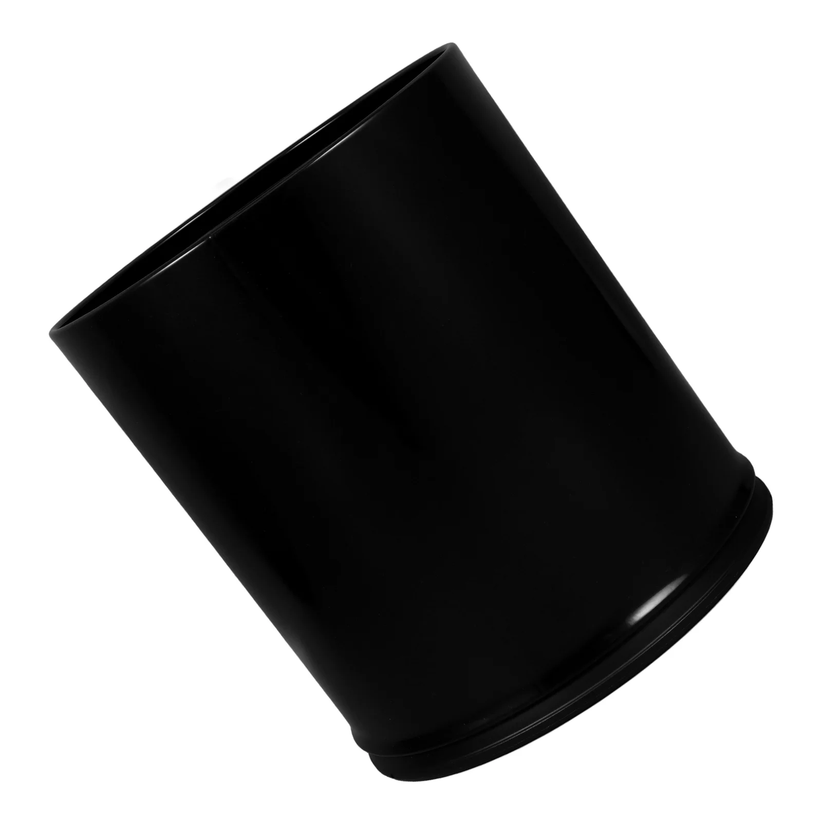 

Double Layer Trash Can Round Indoor Garbage Bin No Lid Large Capacity Pp Iron Material Easy Clean Modern Design For Home