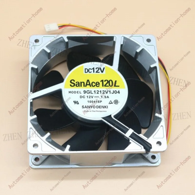 

Y 1PC New 9GL1212V1J04 For SANYO San Ace120L 12V 1.9A cooling fan # QW.