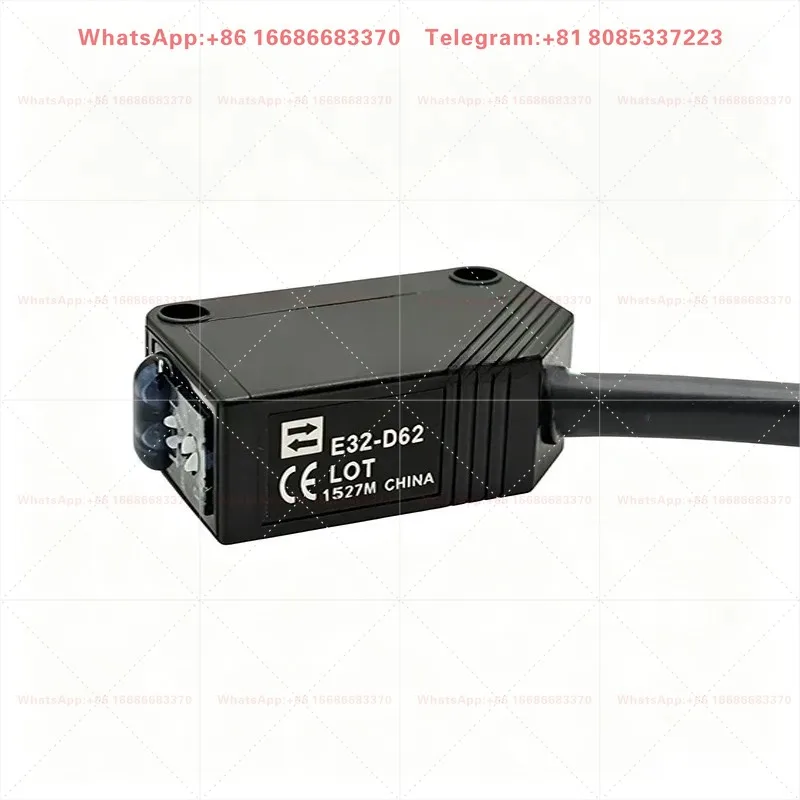 Photoelectric Sensor E3Z-D67 E3Z-D62 NPN Diffuse Reflective Optical Proximity Switch 1m IP67 M8 Connector Pre-wired for Automati