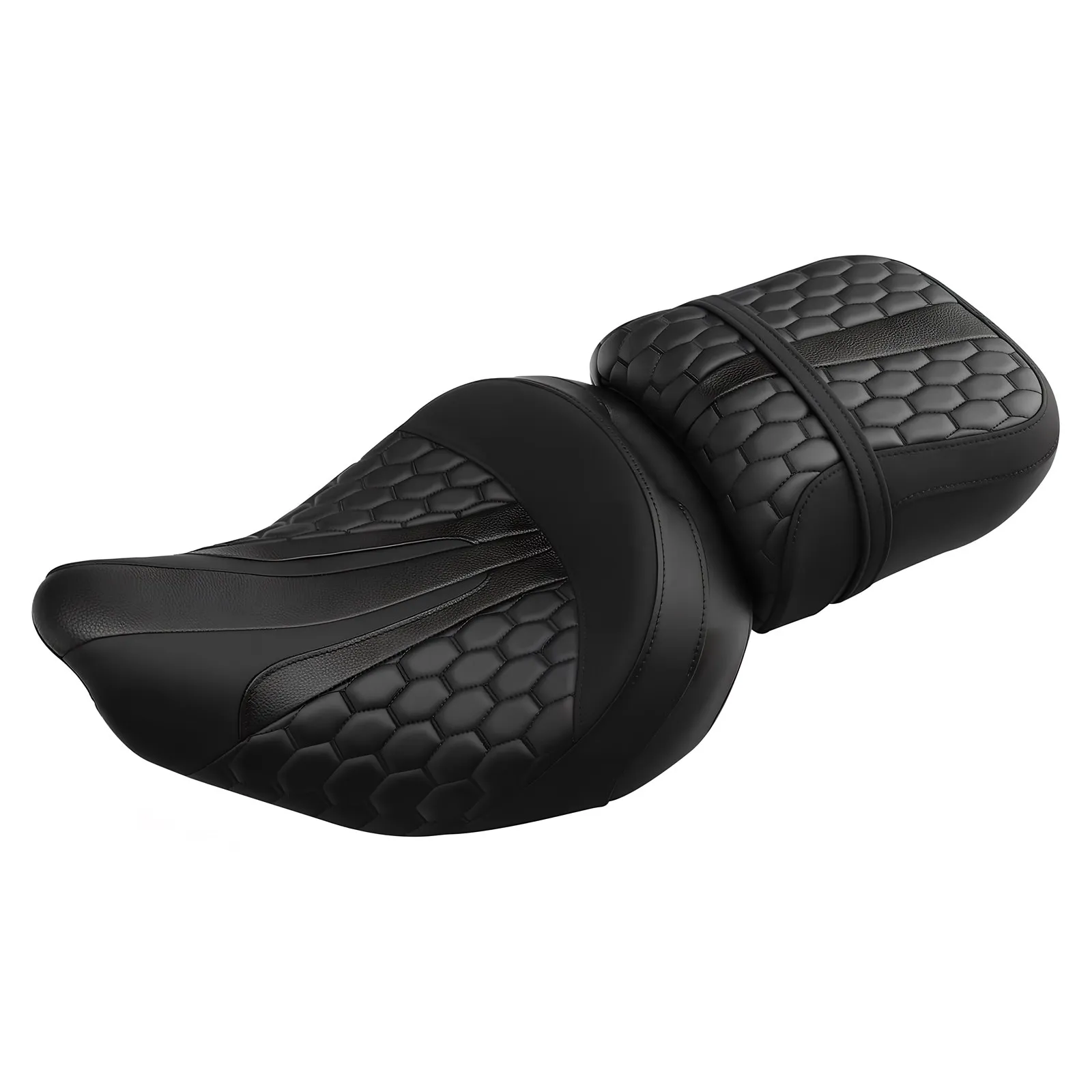 

For Indian Springfield Dark Horse Chief Chieftain & Roadmaster Challenger Driver & Passenger Rear Seat Cushions