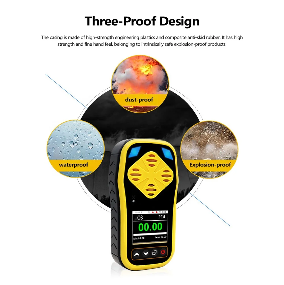 O3 Detector Ozone Meter Sensitive Ozone Analyzer Ozone Tester With Quick Sensing Multiple Alarms Accurate view 6