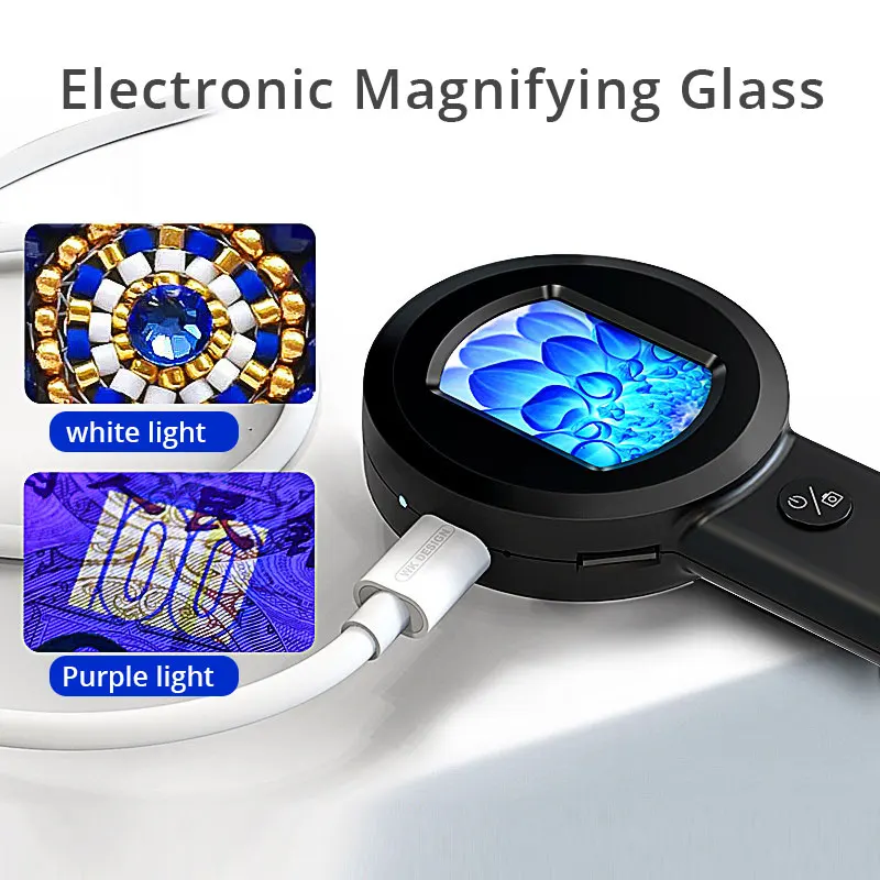 Electronic Magnifying Glass Handheld 2.0 