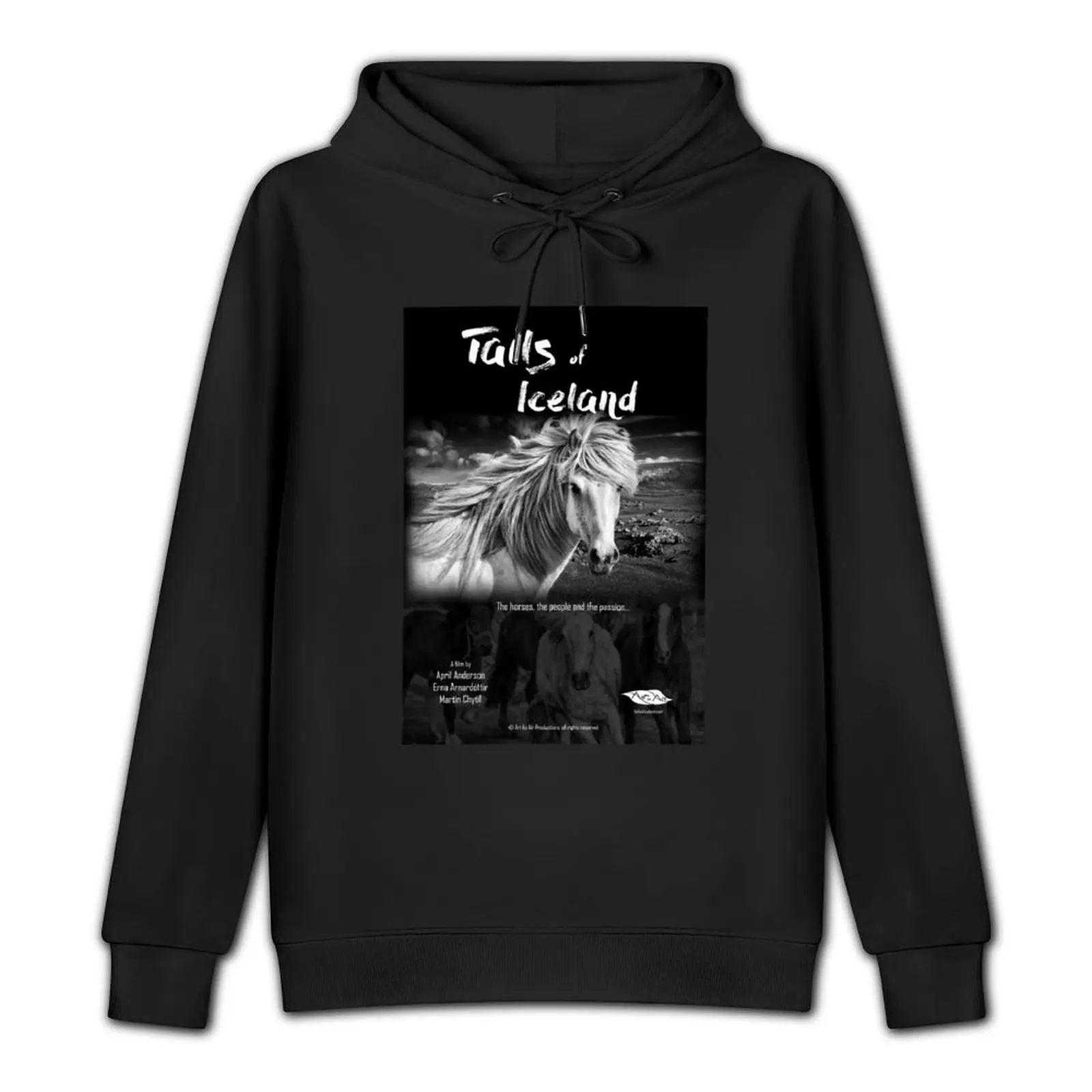 Tails of Iceland Movie Poster Pullover Hoodie men's sweat-shirt set mens clothing mens hoodies