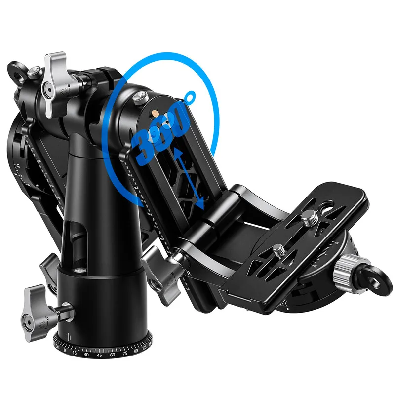 

Leofoto DPG-1 Dual-Camera Boom Arm Gimbal for Bird Photography, Sports Action Shooting, and Video Recording