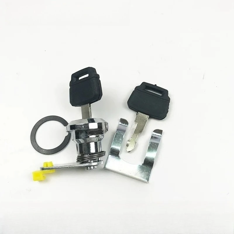 Suitable for  SK140 200 210 250 350-6E-8  220/300/360-7  xcavator Cab Door Lock Assembly