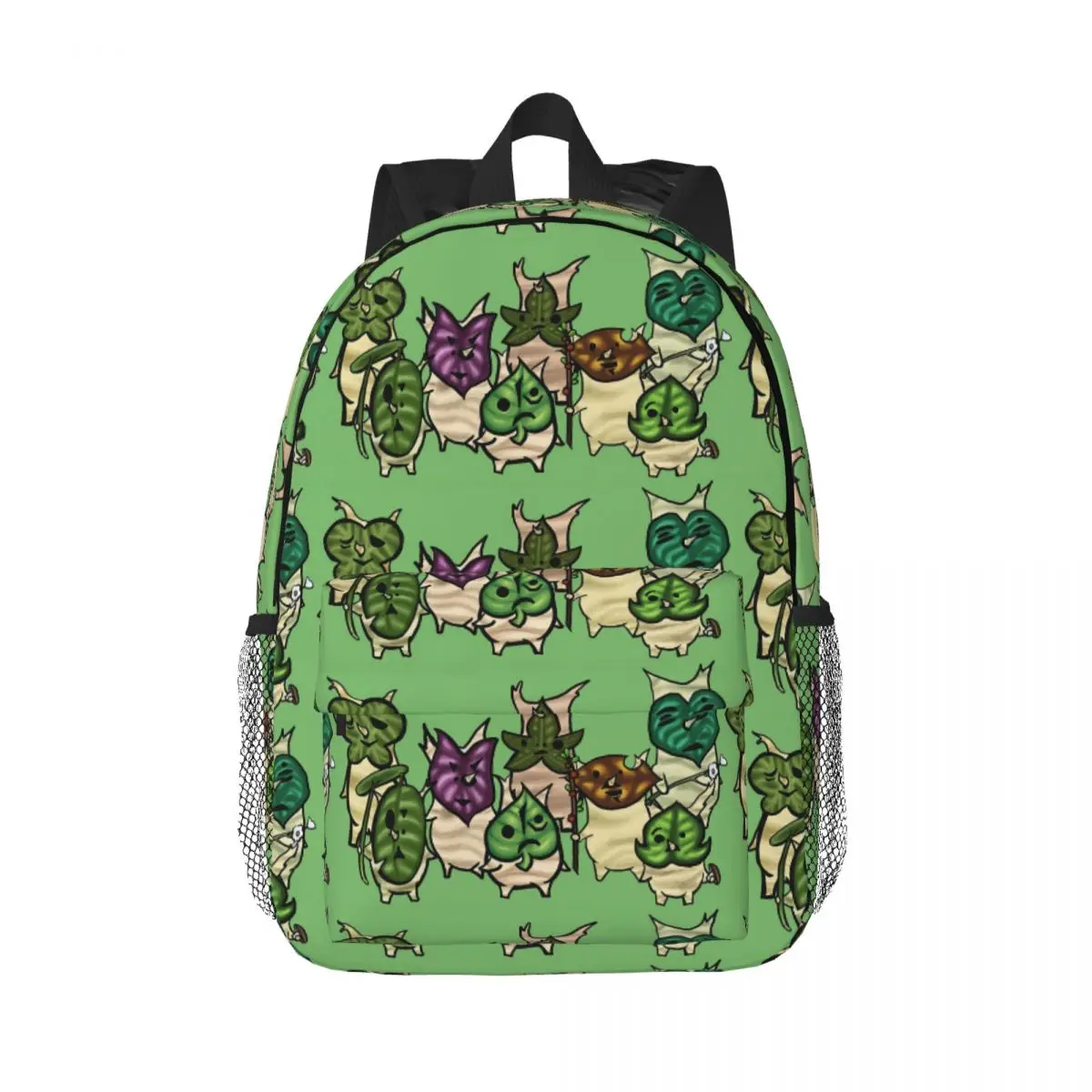 

Korok Repeating Pattern (Light Green) Backpack Hot Sale Daypack Boys Girls BookBag Shoulder Bags for Men Women Kids School Bag