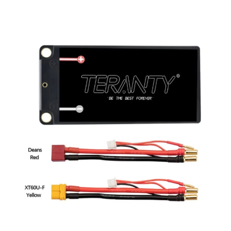 TERANTY-Batterie Lipo 7.6V 2S, 4200mAh, 120C HV, mise à niveau, compatible avec télécommande 1/10, modèle RC de course, réservoir au lithium