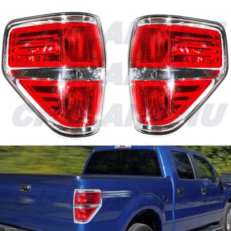 Pair Left And Right Tail Light Rear Lamp Without Bulbs For Ford F150 2009 2010 2011 2012 2013 2014