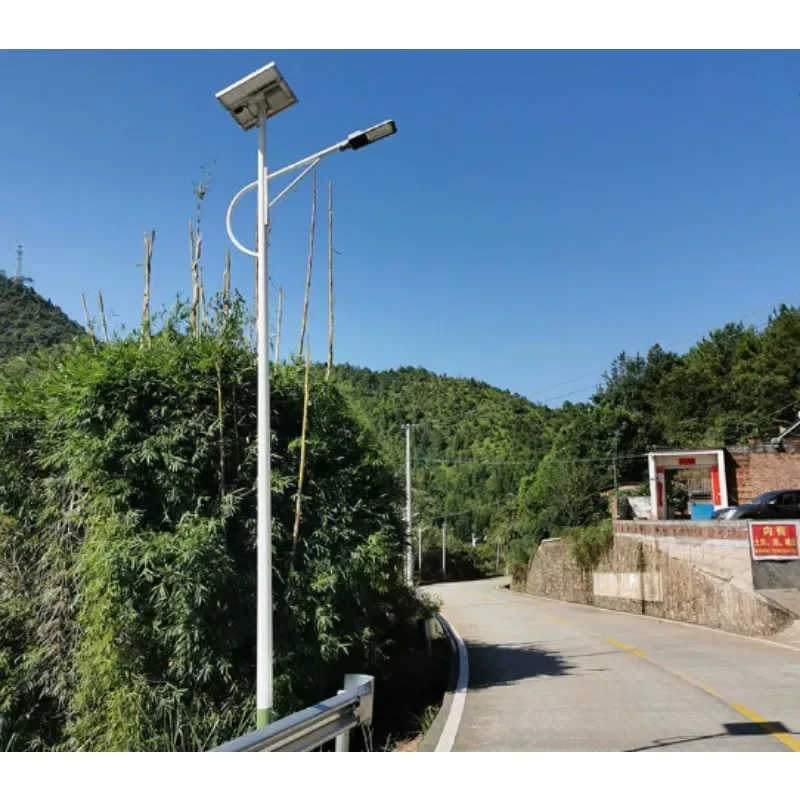 Solar Outdoor Courtyard Rural Home Waterproof Super Bright High Power Aluminum Shell Lighting Street Light