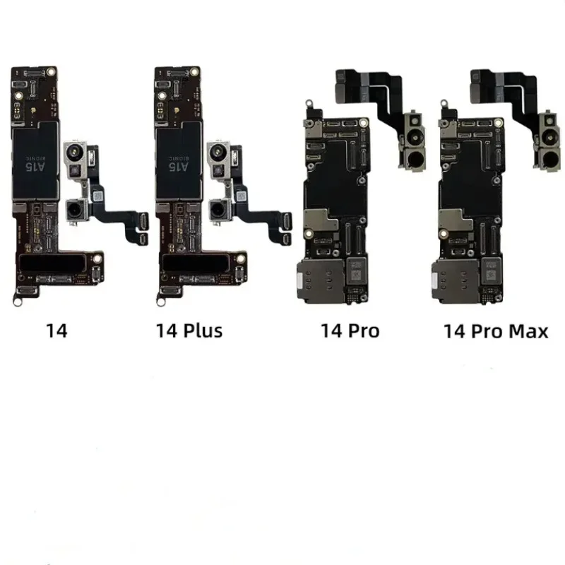 متوفر في المخزون اللوحة الرئيسية الأصلية سعة 128 جيجابايت لهاتف iPhone 14 Pro Max 14 Plus مفتوحة مع توافق معرف الوجه ولوحة أم للهاتف المحمول بسعة 256 جيجابايت