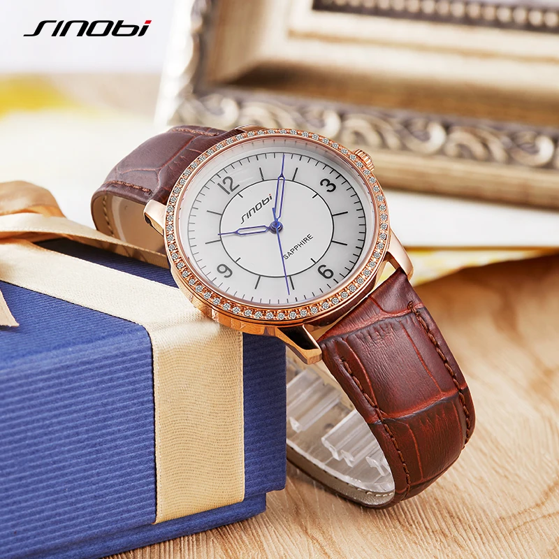 SINOBI Top Luxury orologi da uomo Design originale orologi da polso al quarzo da uomo di moda orologio da lavoro maschile in acciaio inossidabile