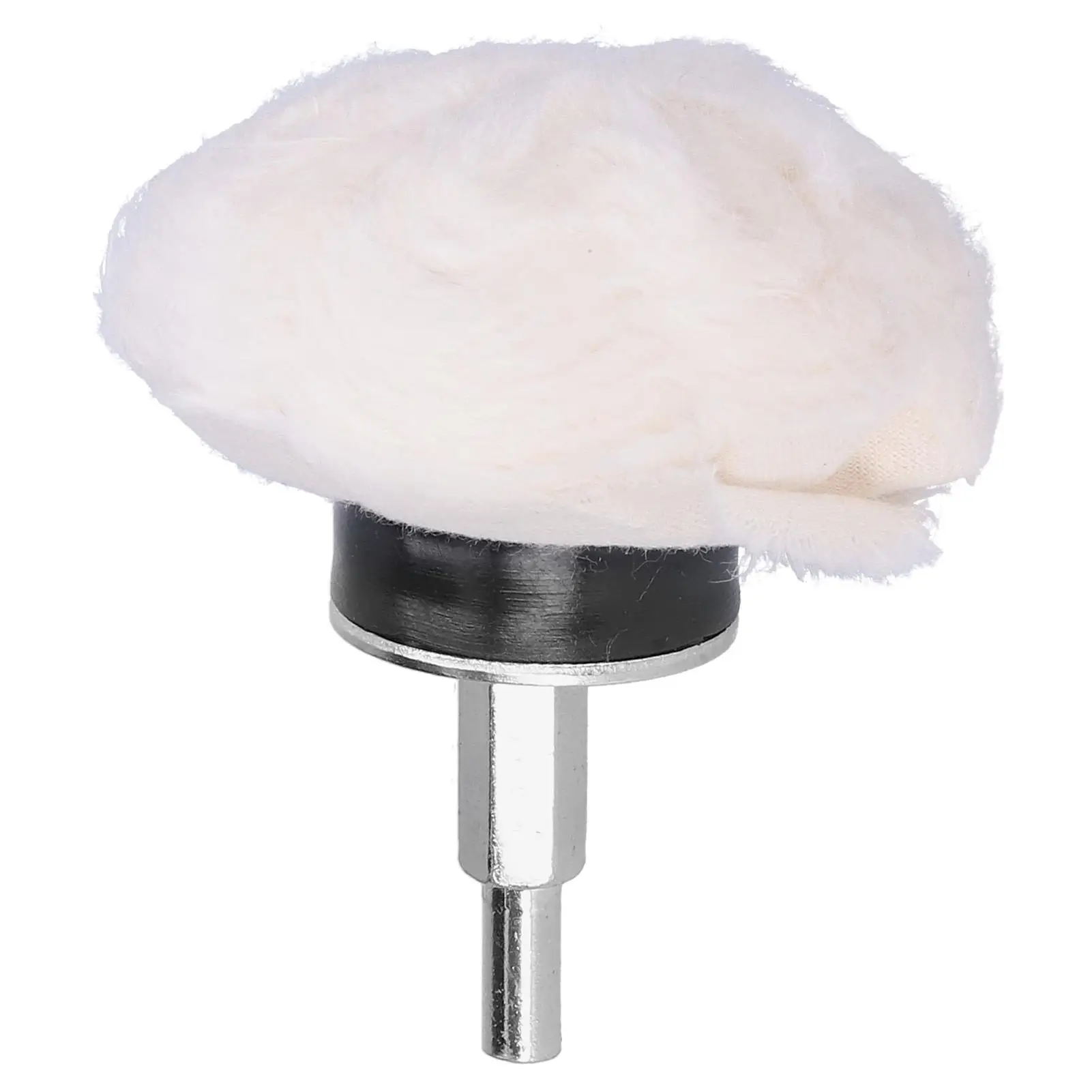 Mushroom Polishing Wheel with Handle - White Cloth Grinding Wheel for Cotton Abrasives Tools & Accessories