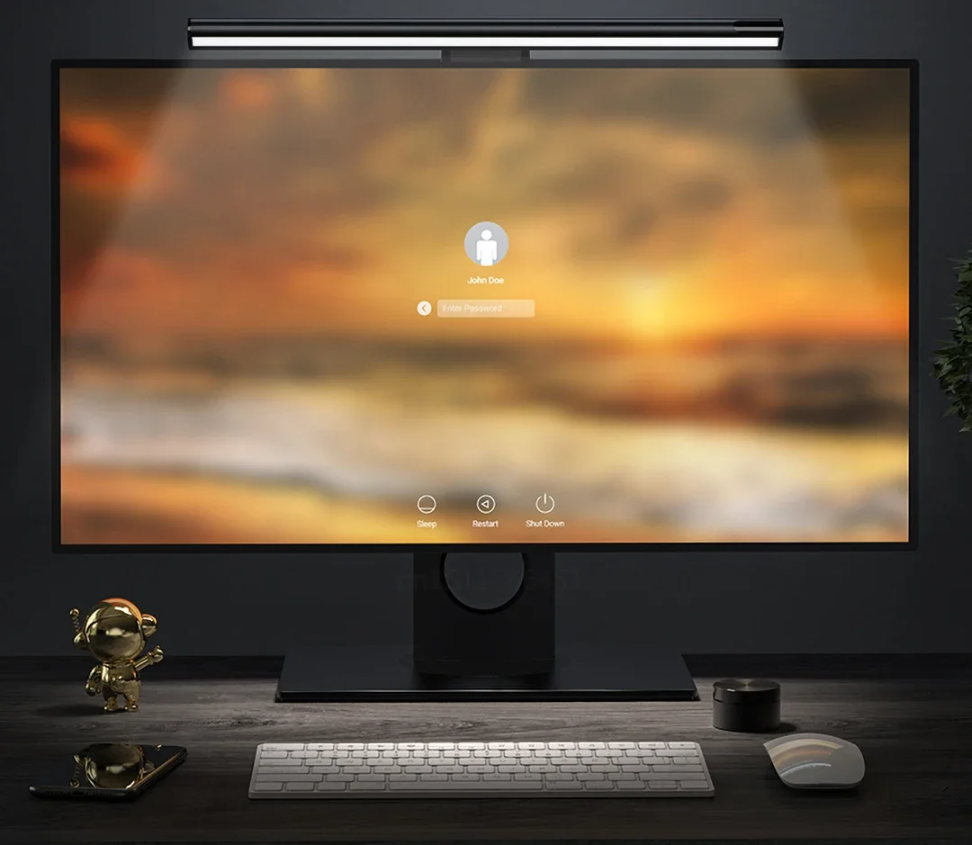 Youpin LYMAX Schreibtischlampe Bildschirmleuchte Hängelampe Augenschutz PC Computer Monitor Lichtleiste Kabellose Fernbedienung – Detail 2