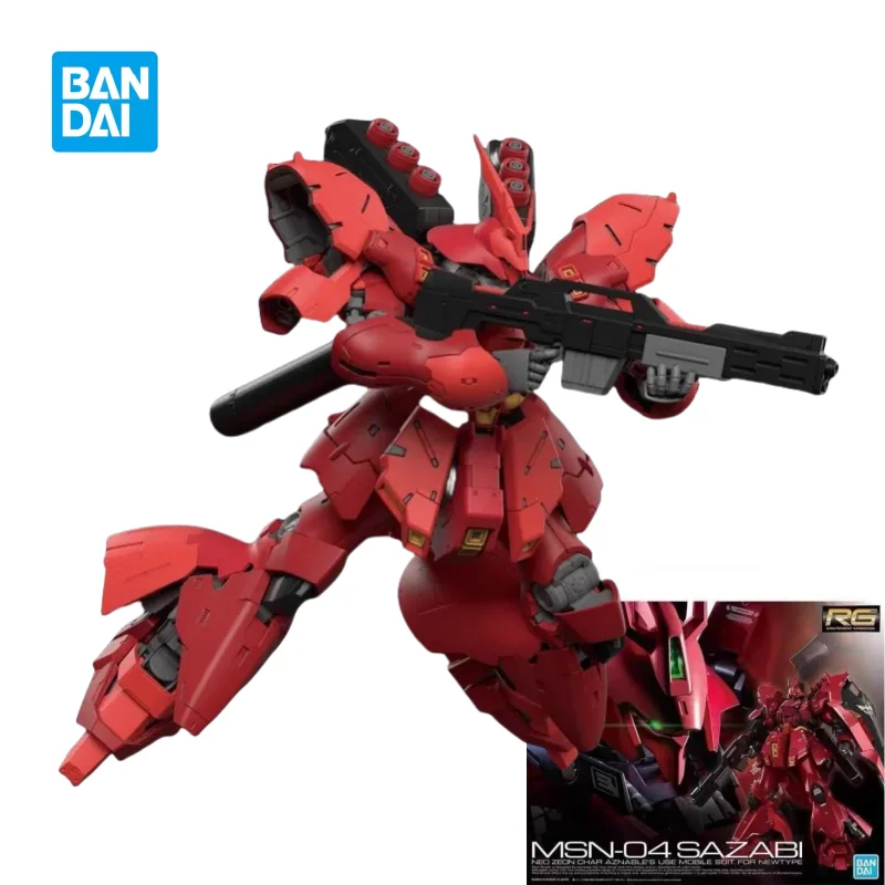 

Genuine Bandai GUNDAM SAZABI Anime Model RG Series 1/144 MSN-04S Assembled Model Movable Doll Collection Ornaments Birthday Gift