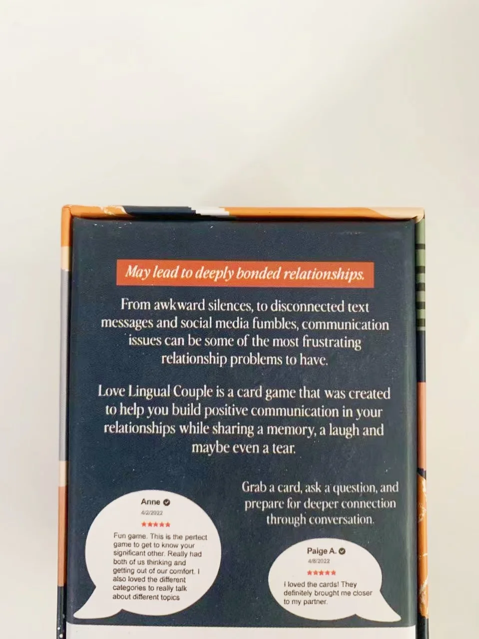 Jogo de tabuleiro de casal: cartas de conversa de linguagem de amor, itens de jogos de cartas, presente para o dia dos namorados, cartas de festas e reuniões