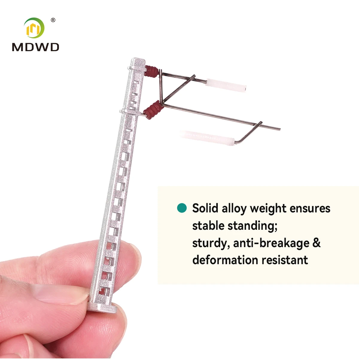 1:160 N Model Train Overhead Line Post Gauge Miniature Simulation Catenary Mast for Railway Model Modeling Scene DIY Projects