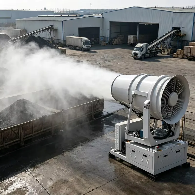 30M Mist Cannon Truck‑Mounted Dust Suppression Fog Cannon for Construction Quarry