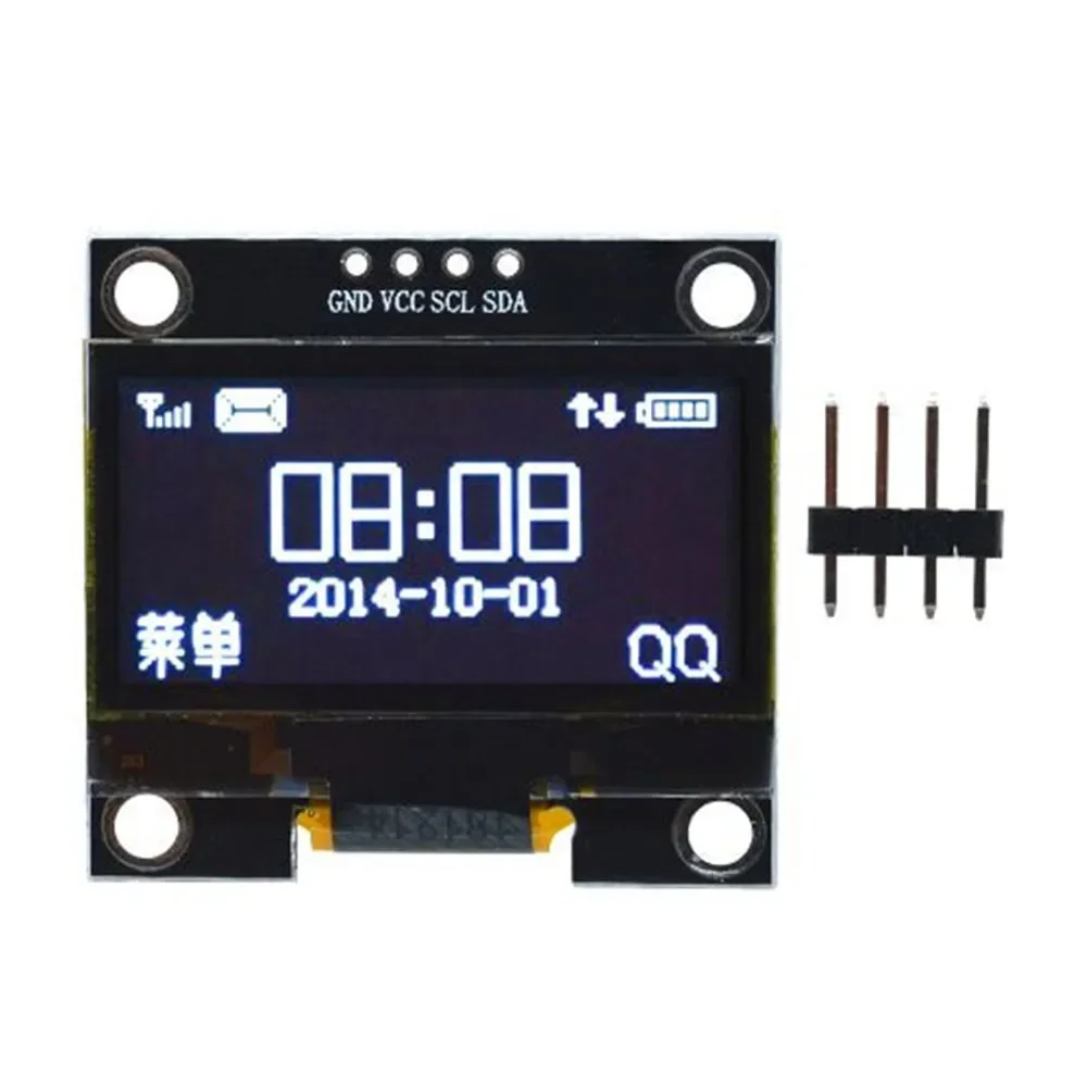1.3 inch 1.3 inch OLED LCD Display module 4 pin 7 pin IIC SPI interface SH1106 Chip 128X64 LCD display board with Pin head