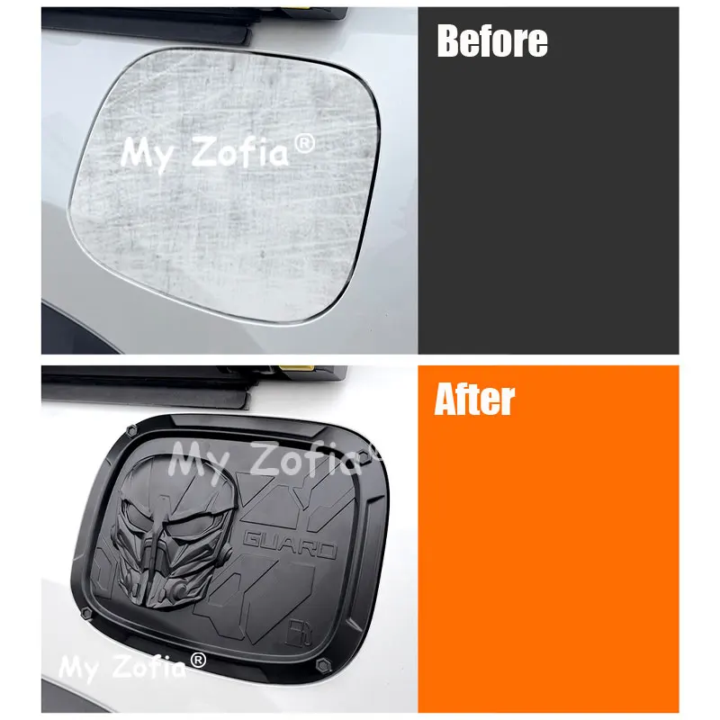 Fuel Tank Cap Cover Anti Scratch Waterproof Stylish Exterior Decor Protective Accessories For Haval V7 Raptor Menglong 2025 2026