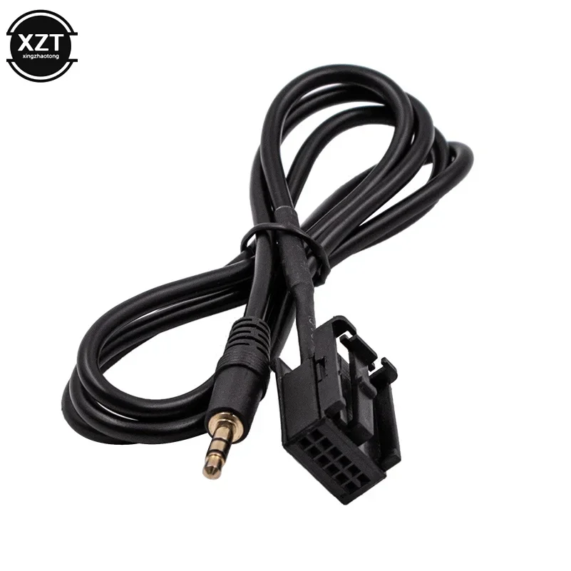 Cable adaptador de plomo de entrada auxiliar Universal 6000CD, 3,5mm, para Ford Fiesta, Focus, Winning, Mondeo, PUMA/MK2/MK3/S-M