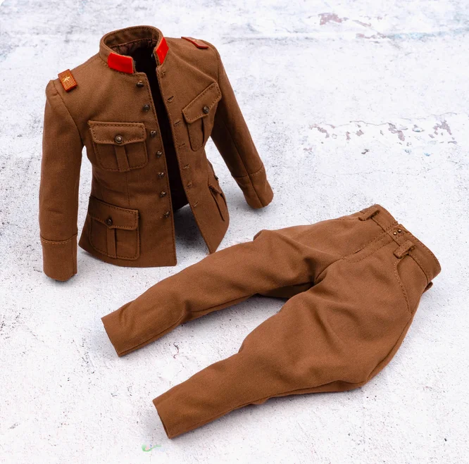 

YG001 1/6 Scale Young Marshal uniform Coat Pants Model for 12''