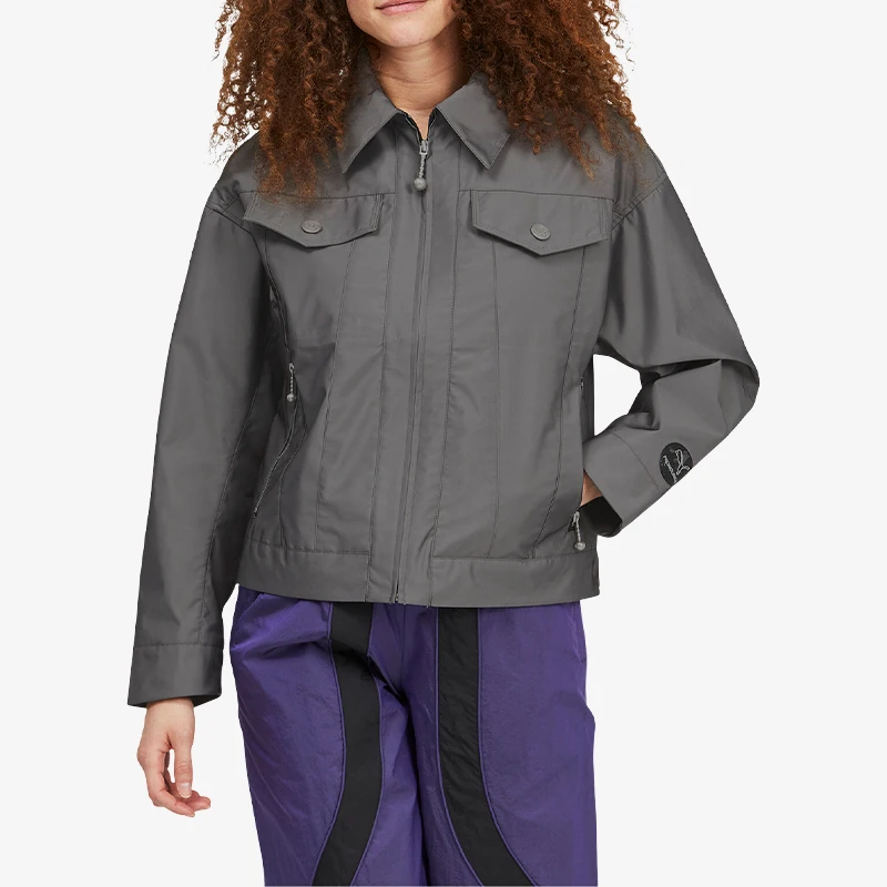 

Puma genuine spring new women's fashionable woven lapel sports jacket jacket 534038-76