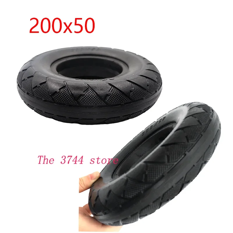 200x50 Solid Tire 200*50  Explosion-Proof  For Gas Scooter Razor  Electric  Vehicle Tyre Accessories