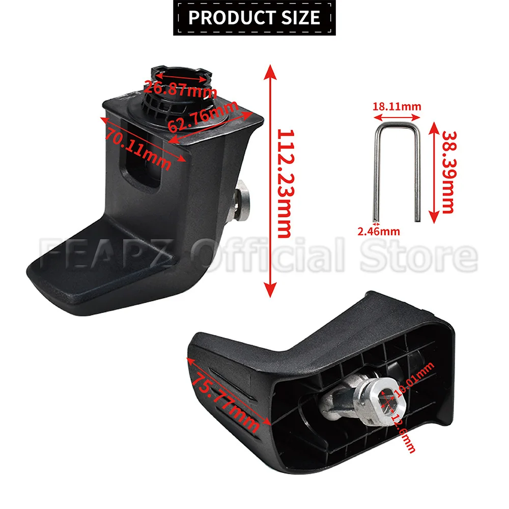 For Karcher K Series Pressure Washer K4 K5 Full Control Pressure Washer Set Back Foot 9.002-437.0 90024370 Replacement Parts