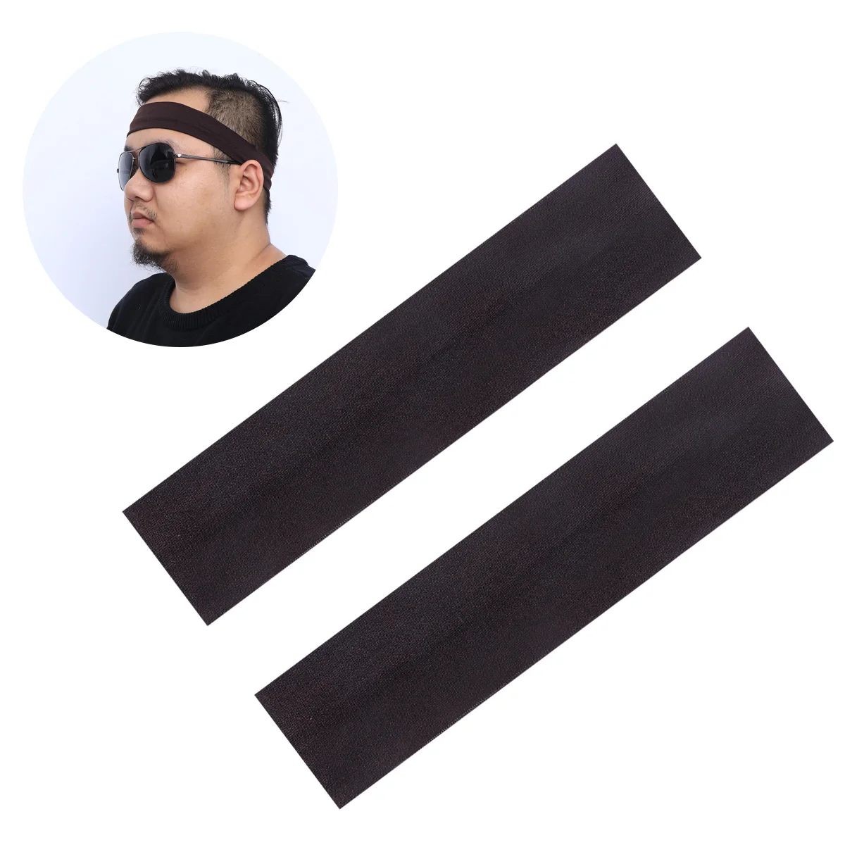 2 PCS Elasticity Quick-drying Hair Athletic for Women Accessories