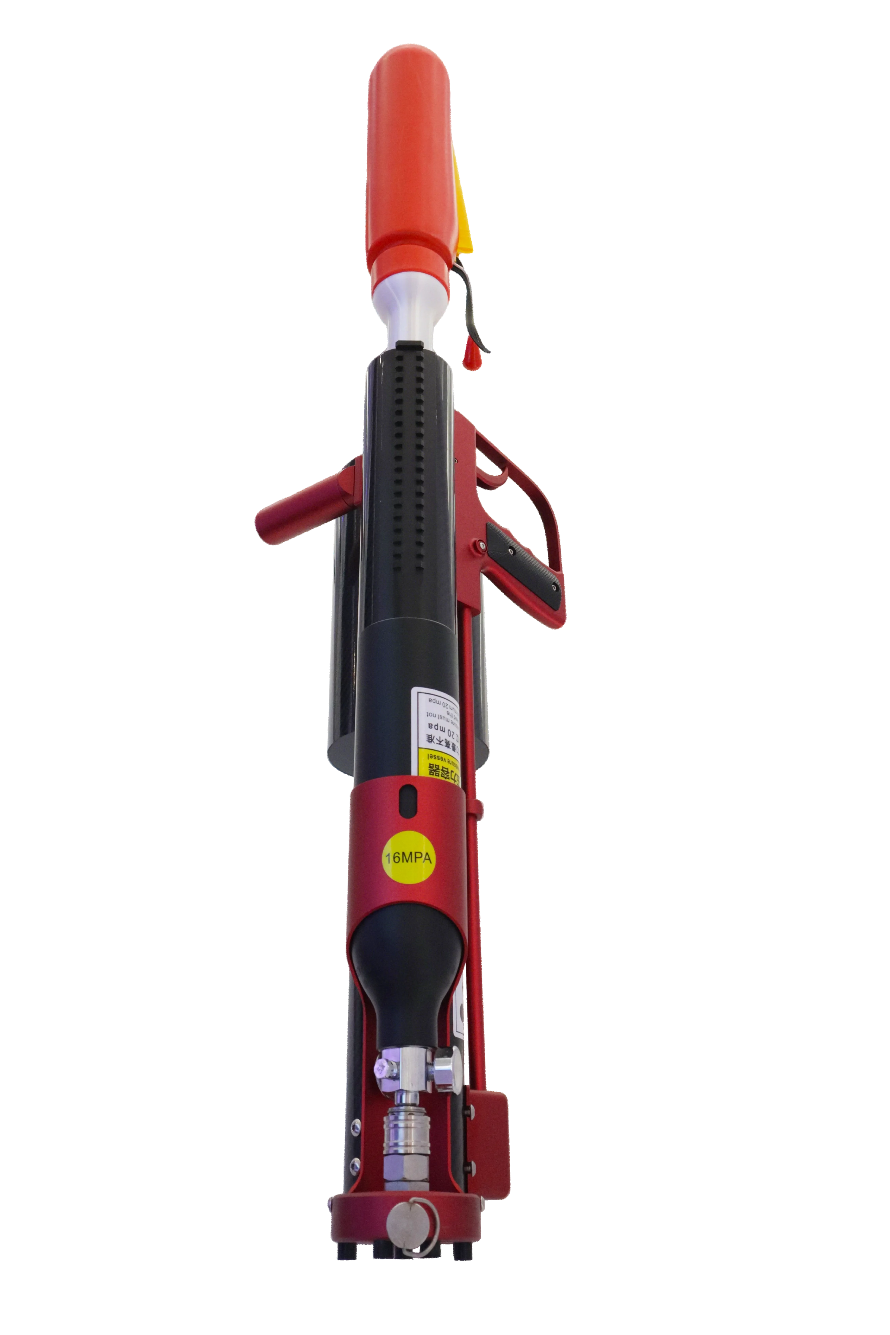 XHX Steel Long-distance Life Rescue Throwing Device Durable Amphibious Launcher Pneumatic Anchor Hook Thrower 65x25x33cm